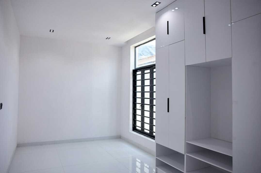 organized bedroom closet